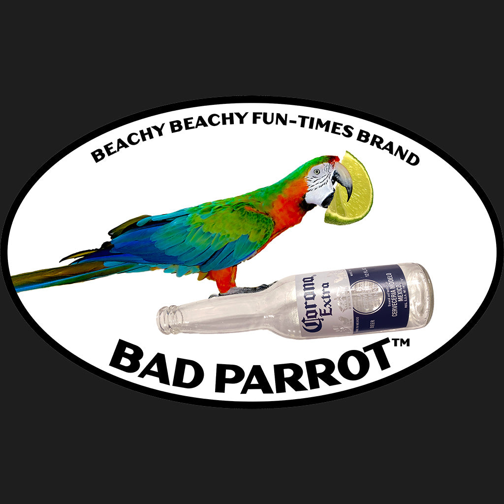Bad Parrot with Beer and Lime Long Sleeve Tee