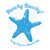 Beachy Beachy Vintage Lucky Starfish Surf Sticker - Shape Cut