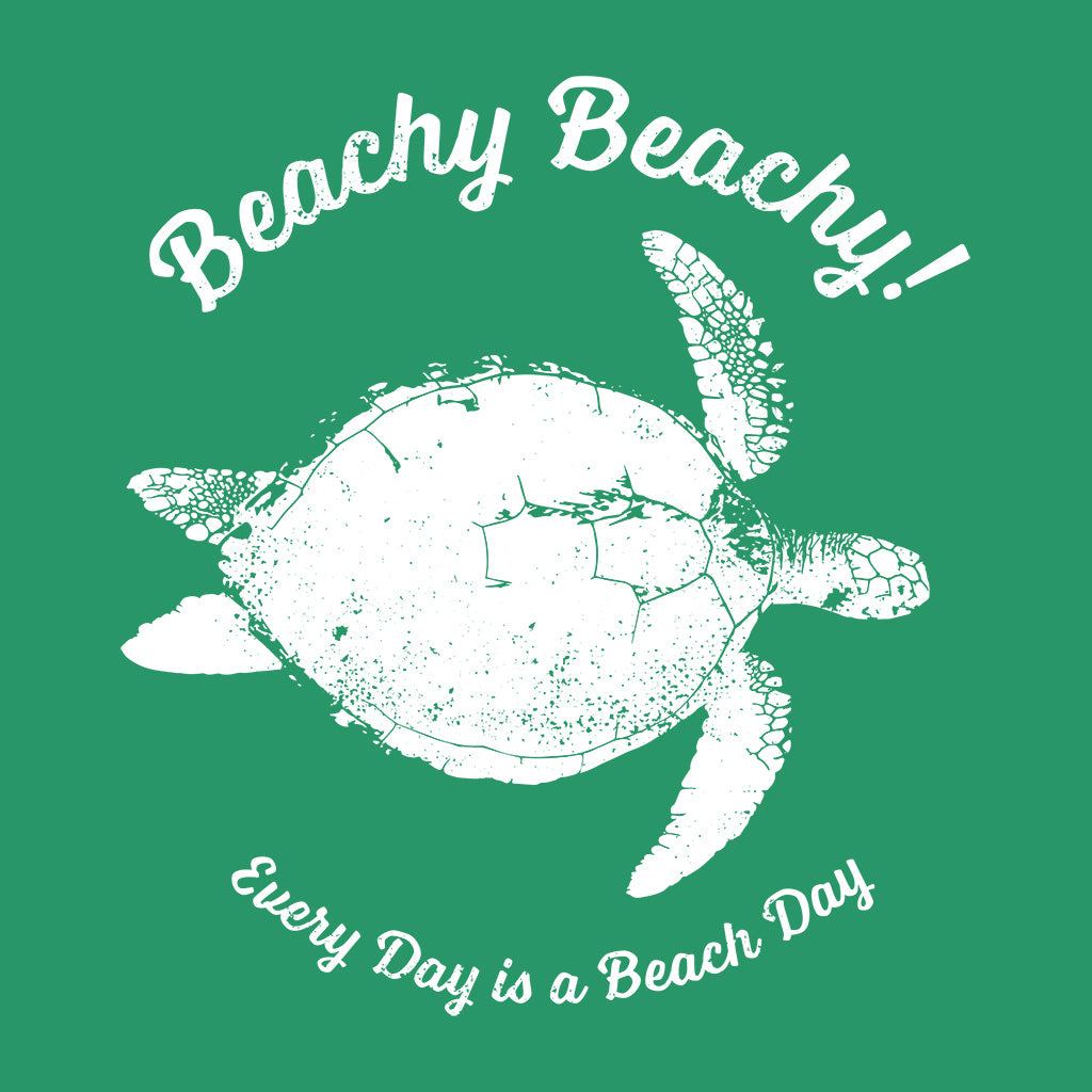 Beachy Beachy Vintage Sea Turtle Kids Tee