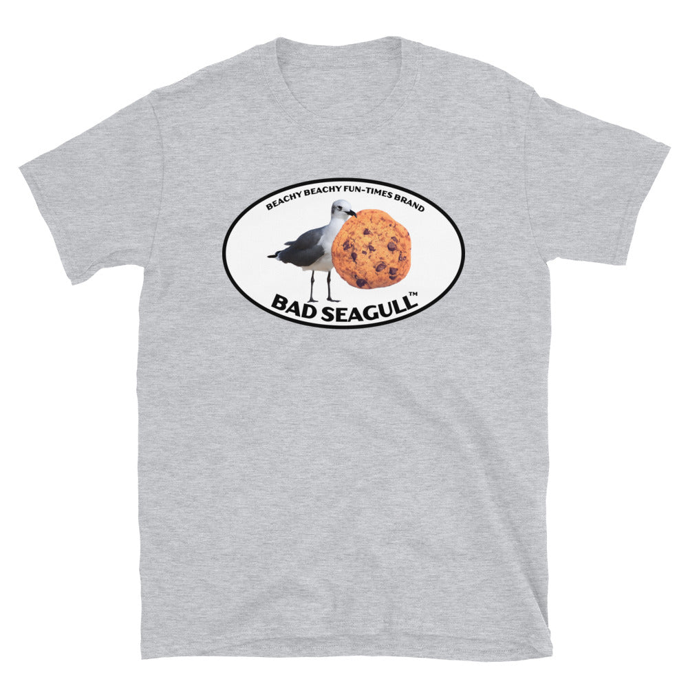 Bad Seagull with Chocolate Chip Cookie Tee