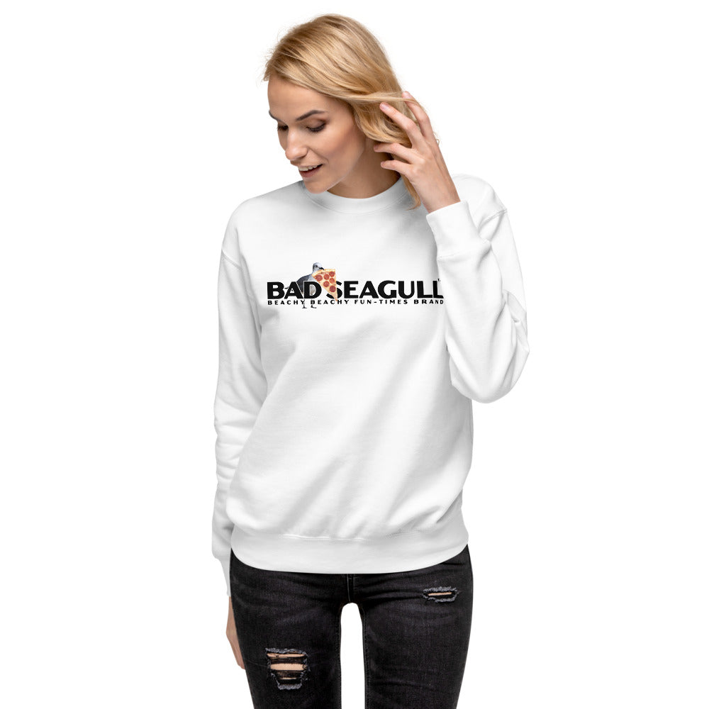Bad Seagull Wide Logo Fleece Pullover