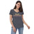 Team Awesome Vintage Eco-Friendly Women's V-Neck Tee