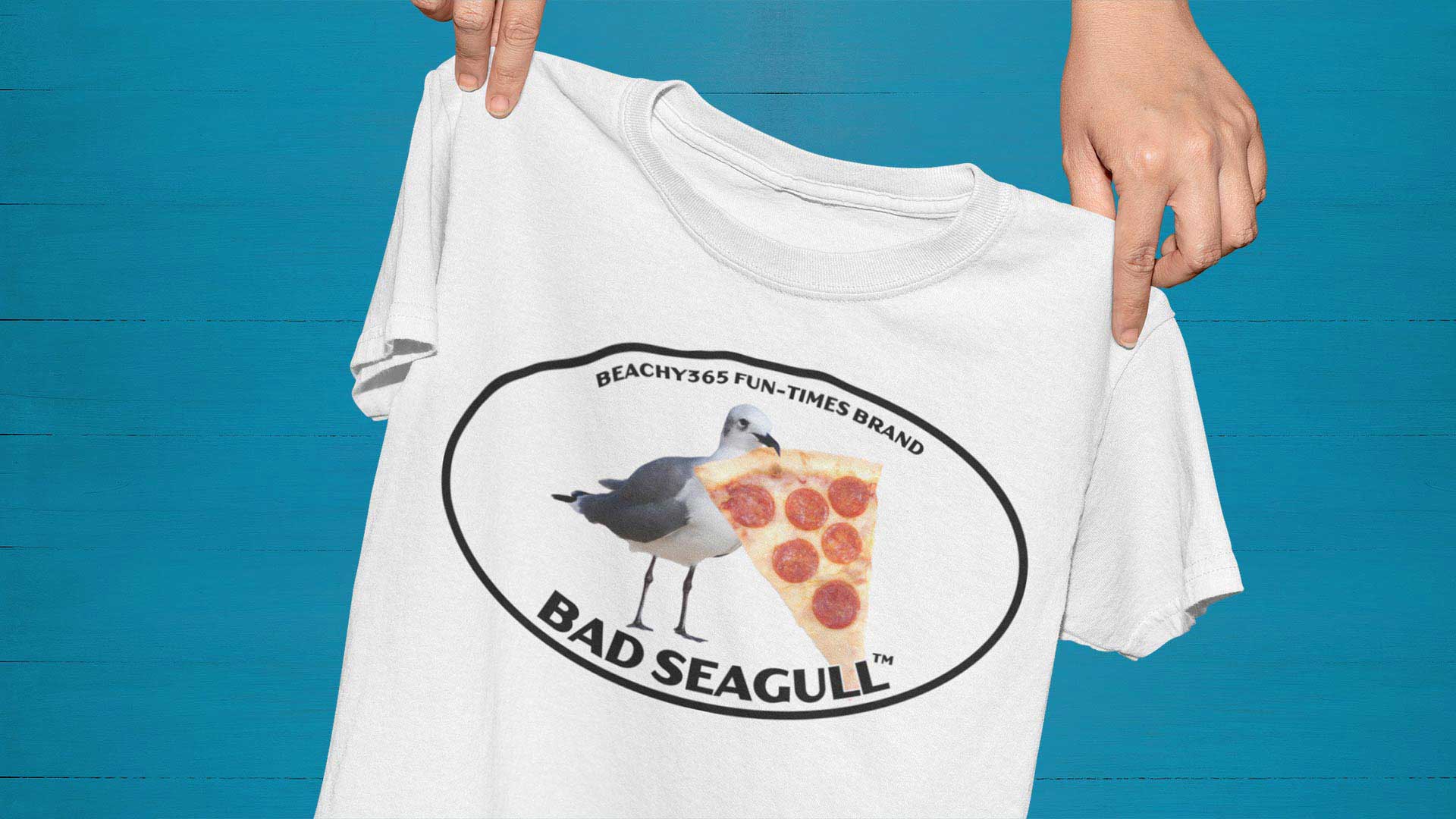 Bad Seagull Tees, Hoodies, Bags & More