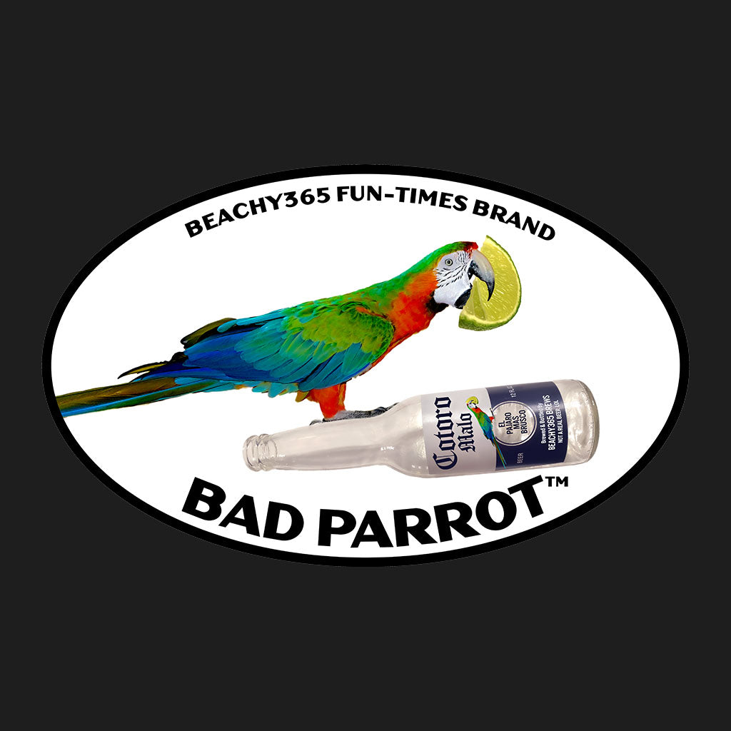 Bad Parrot with Beer and Lime Long Sleeve Tee