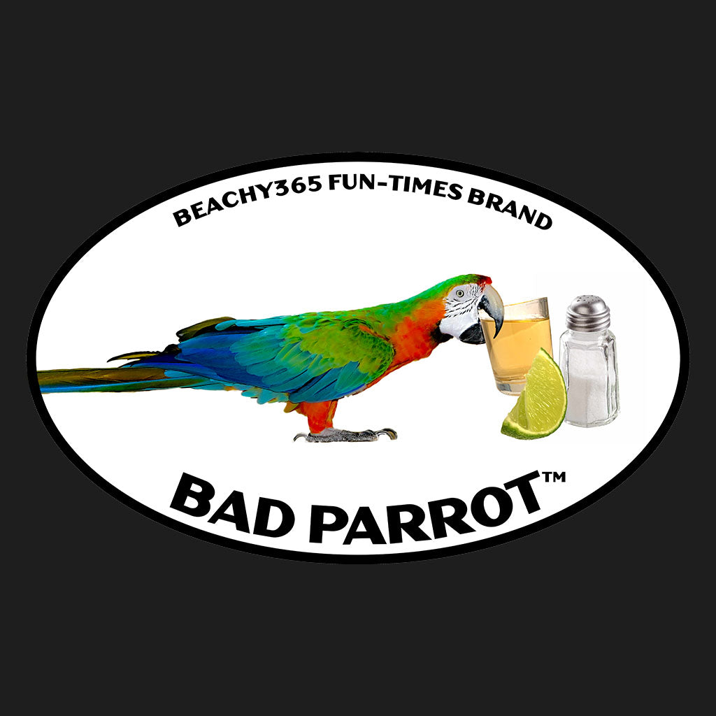 Bad Parrot with Tequila Shot Comfort Colors Tee