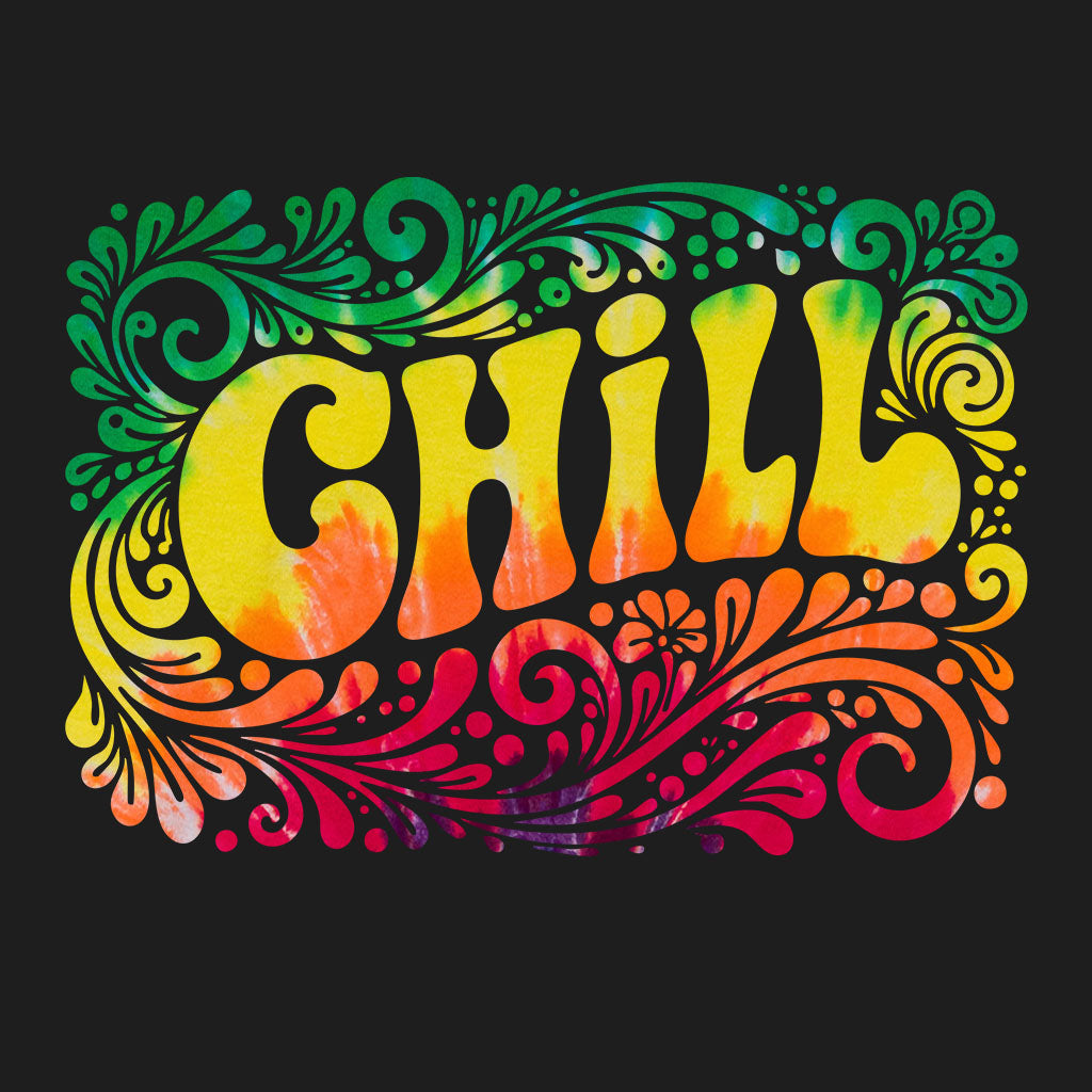 Chill Tie-Dye Print Comfort Colors Tee