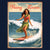 Hang Loose - Hula Surfer Lady Long Sleeve Tee