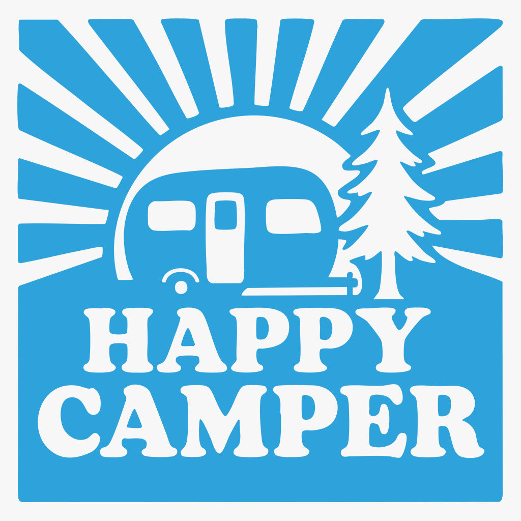 Happy Camper Comfort Colors Tee
