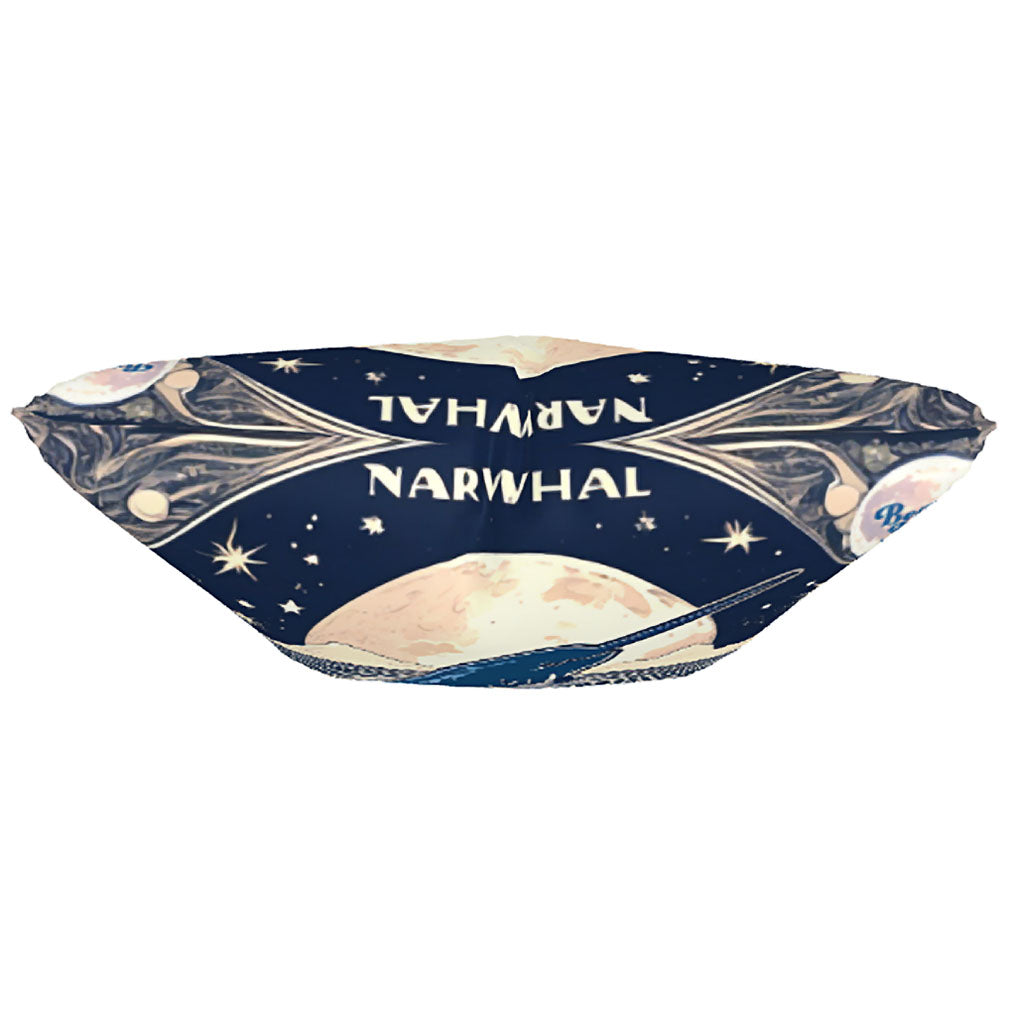 Happy Narwhal Pillow - 2-Sided Print
