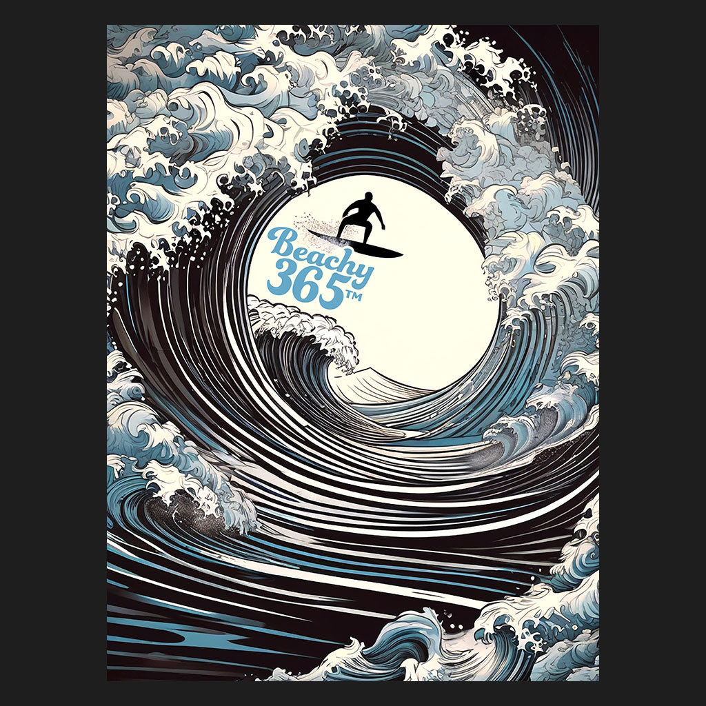 Pipe Flying Surfer Comfort Colors Tee