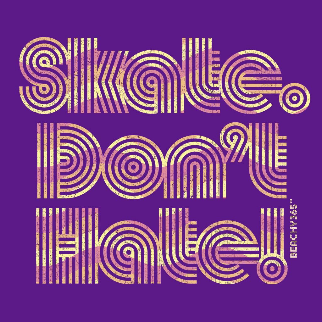 Skate Don't Hate Vintage Crop Tee