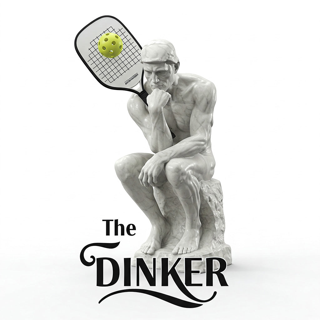 The Dinker Pickleball Art Comfort Colors Tee