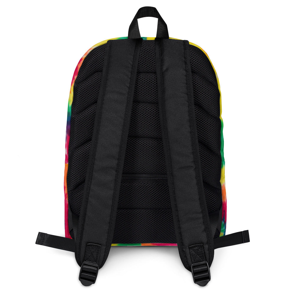 Beachy365 Skate Vibes Backpack - Rainbow Tie-Dye