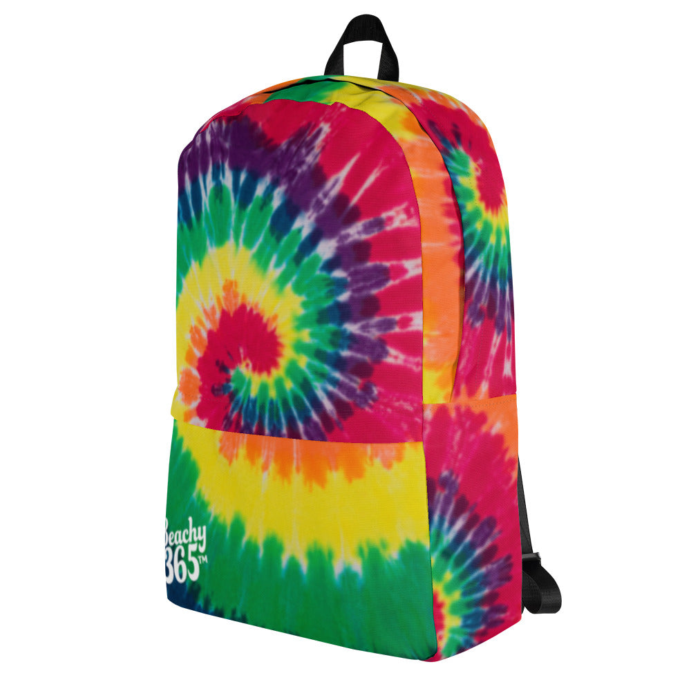 Beachy365 Skate Vibes Backpack - Rainbow Tie-Dye