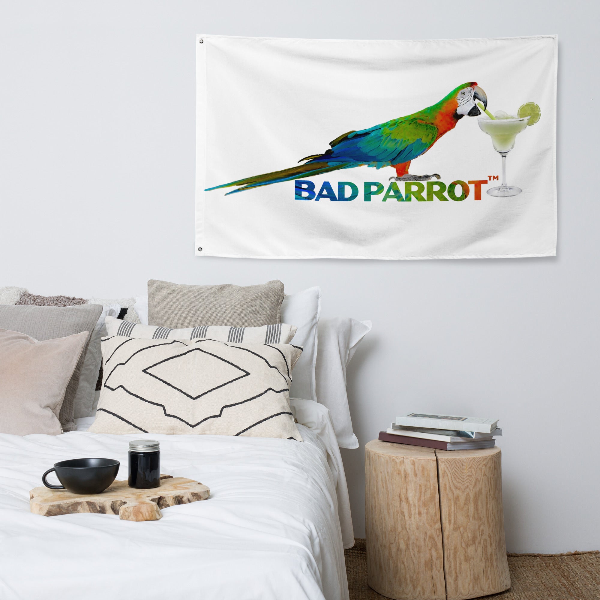 Bad Parrot Margarita Flag