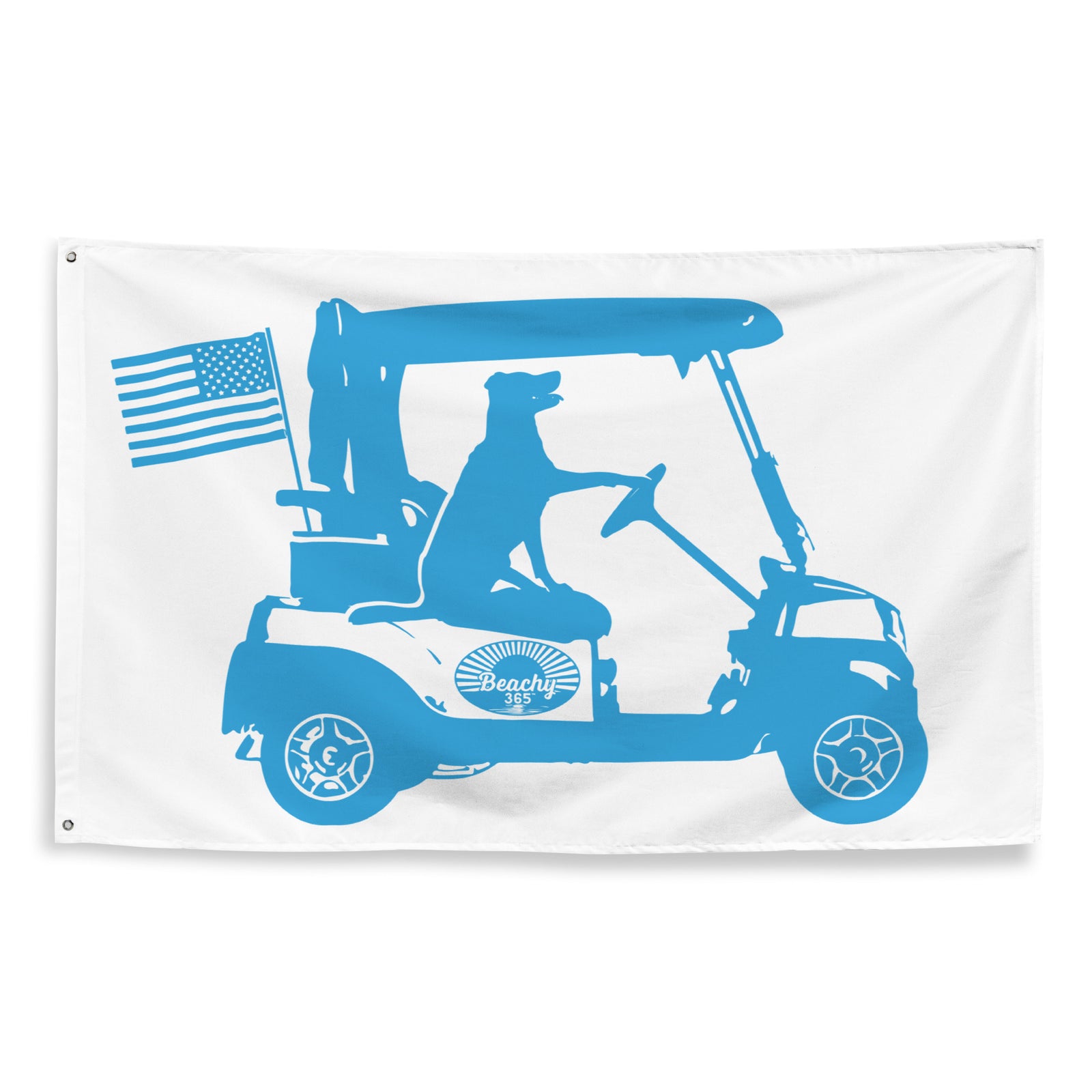 Golf Cart Dog Flag