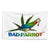 Bad Parrot Cannabis Logo Flag