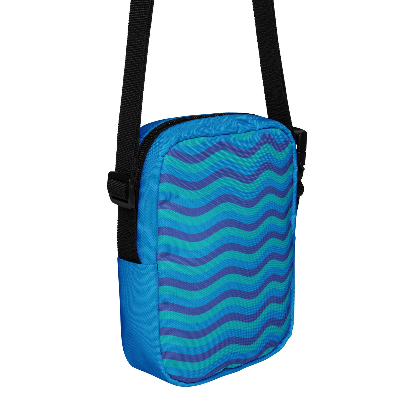 Caribbean Sea Waves Crossbody Bag
