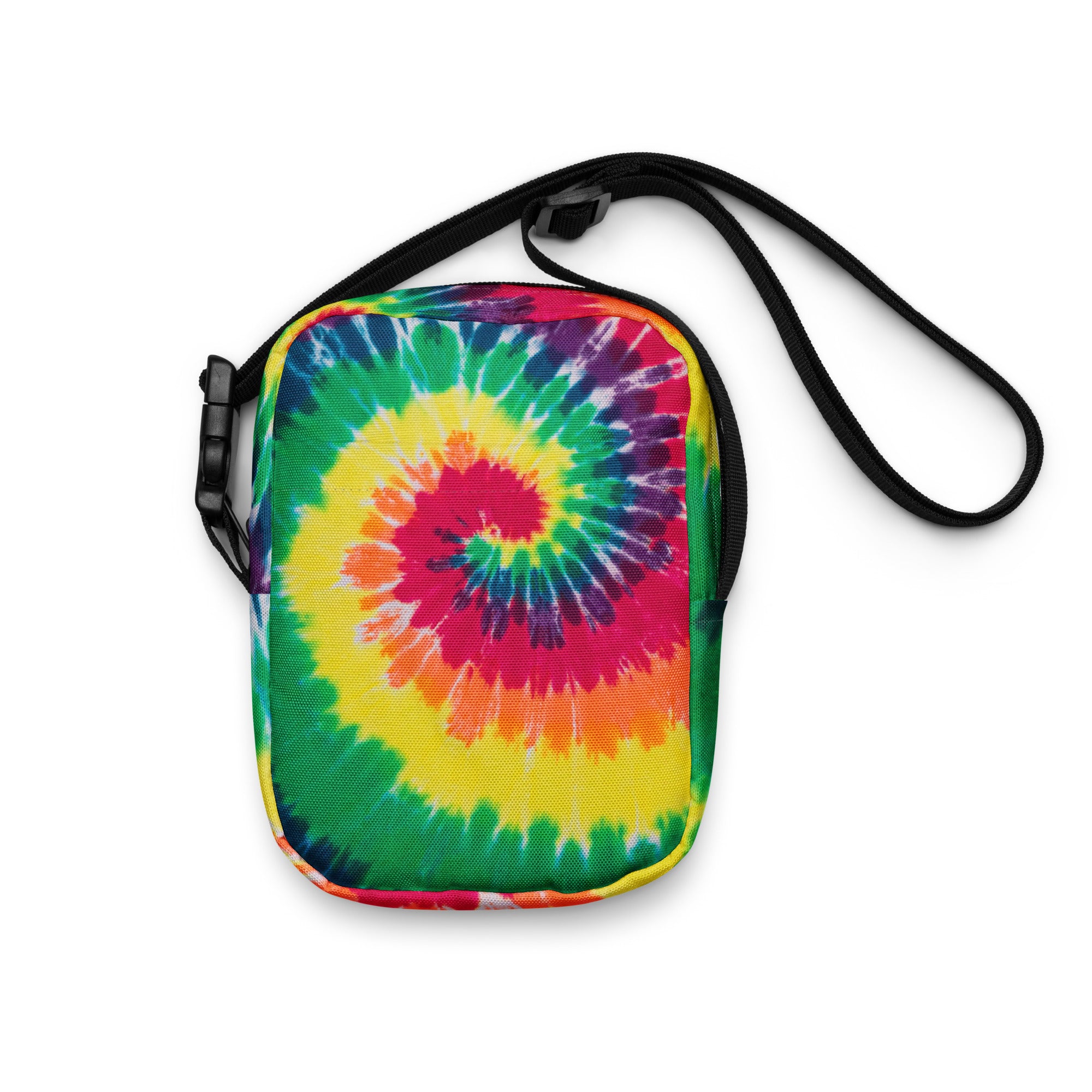 Rainbow Tie-Die Crossbody Bag