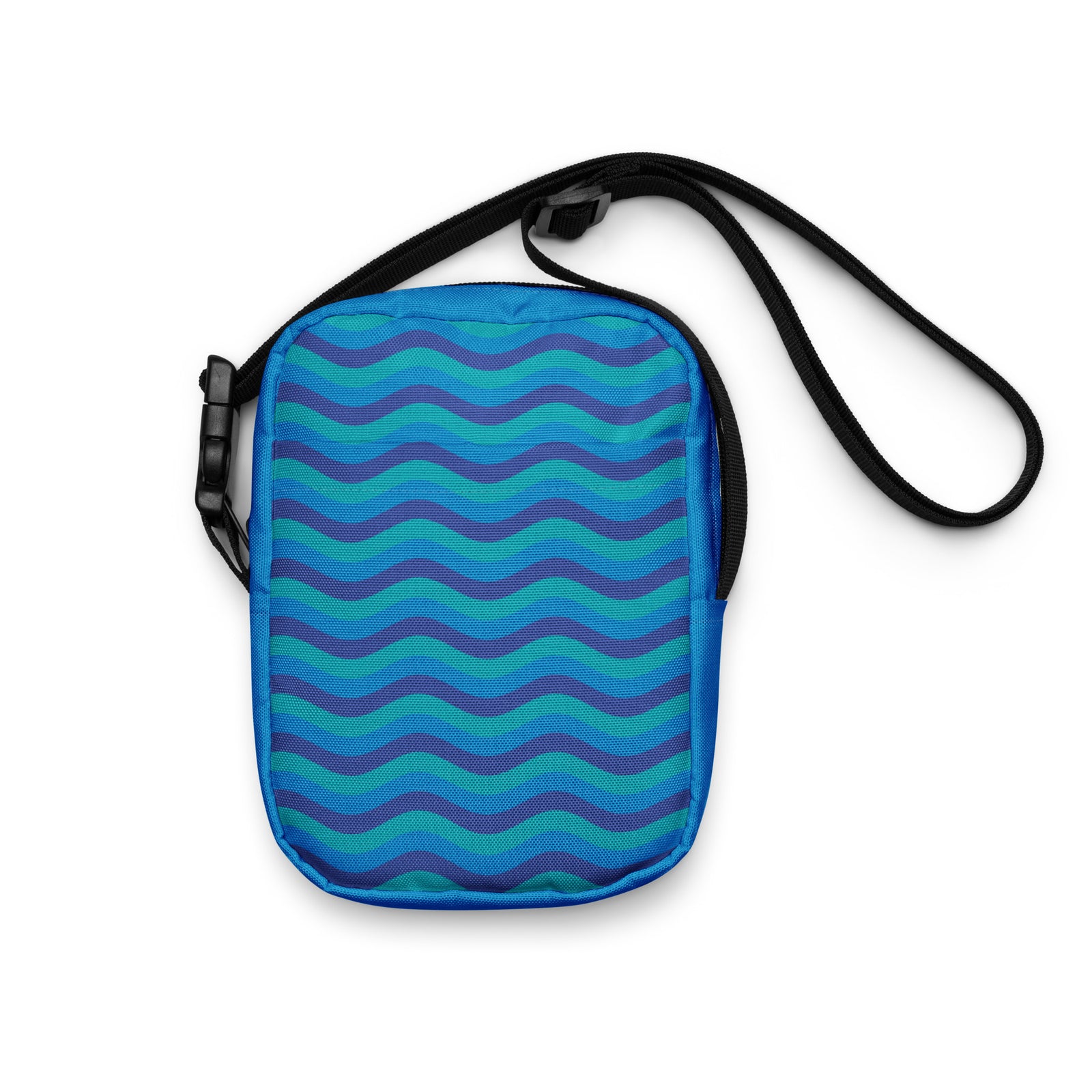 Caribbean Sea Waves Crossbody Bag