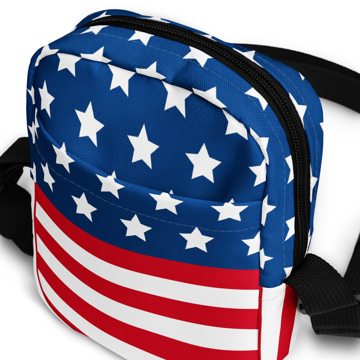 USA Flag Crossbody Bag