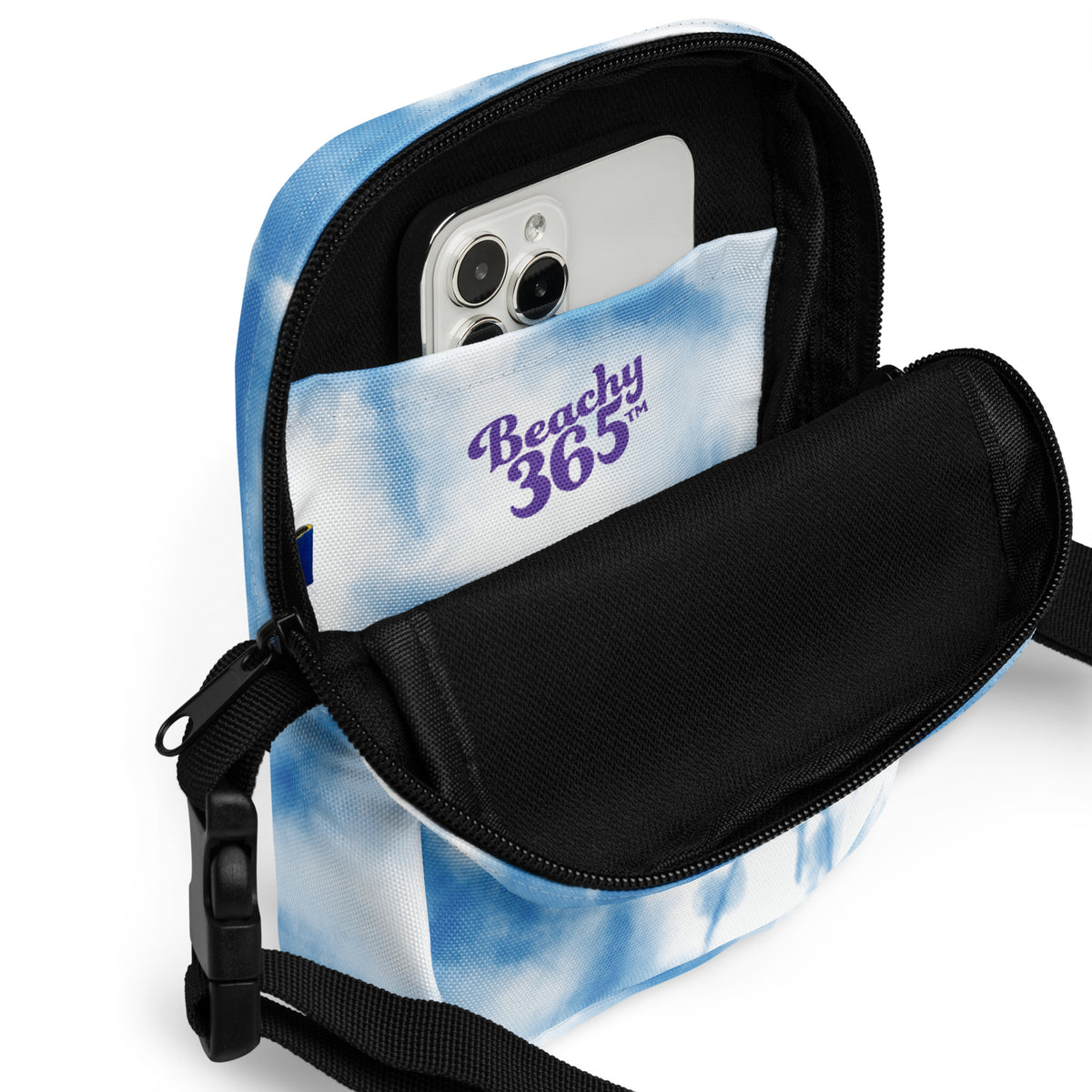 Sky Tie-Dye Crossbody Bag