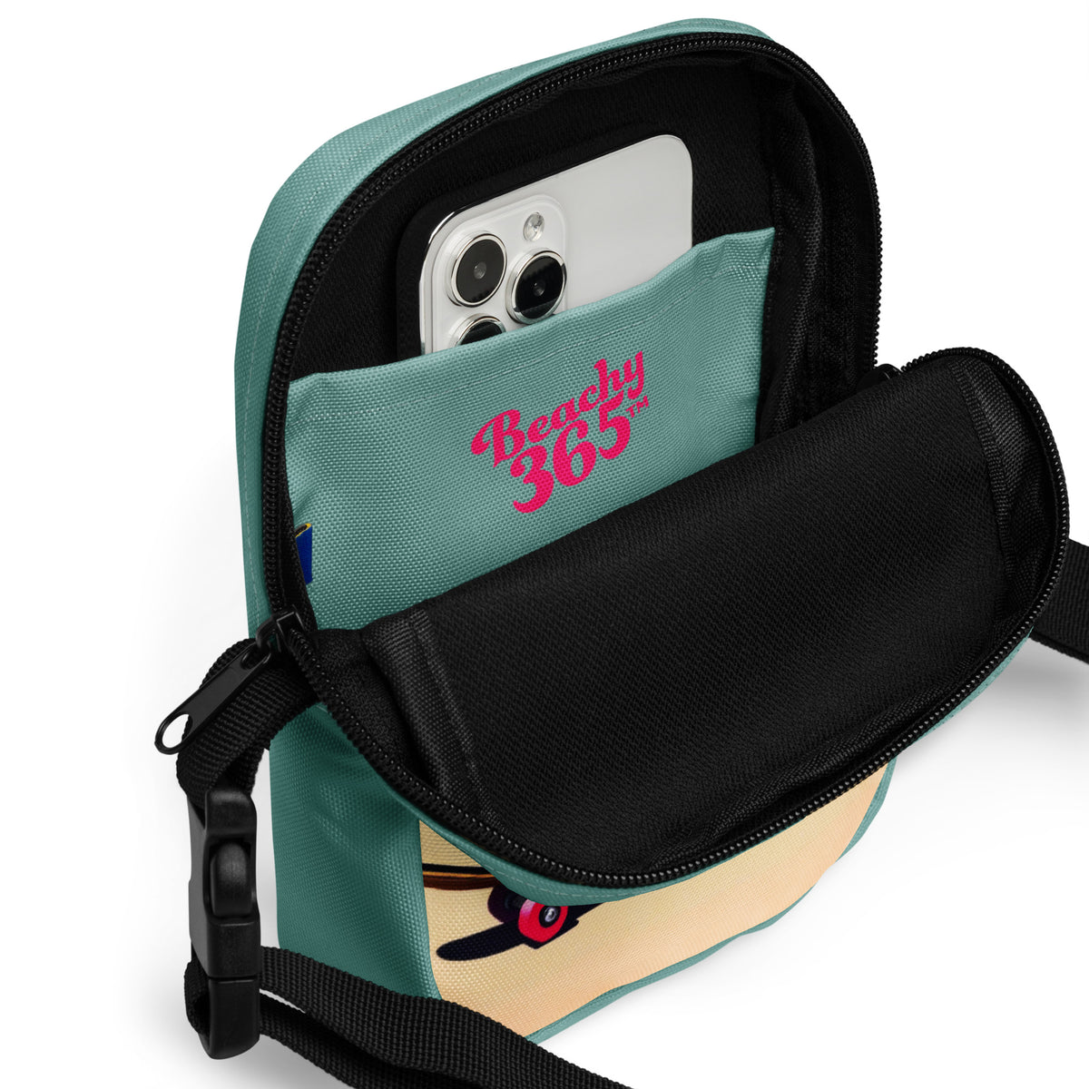Skate Like an Egyptian - Longboard Dancer Crossbody Bag