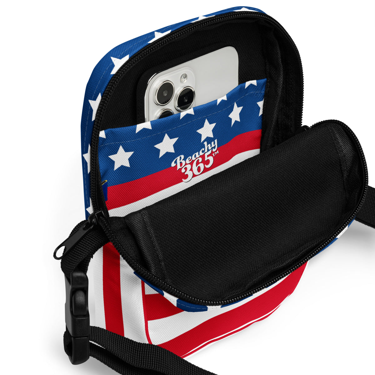 USA Flag Crossbody Bag