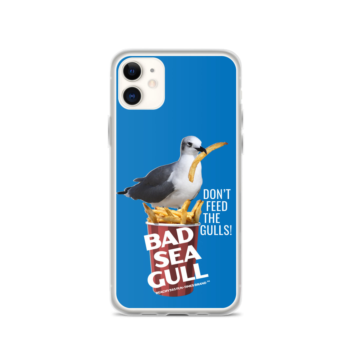Bad Seagull Jumbo Fries iPhone Case