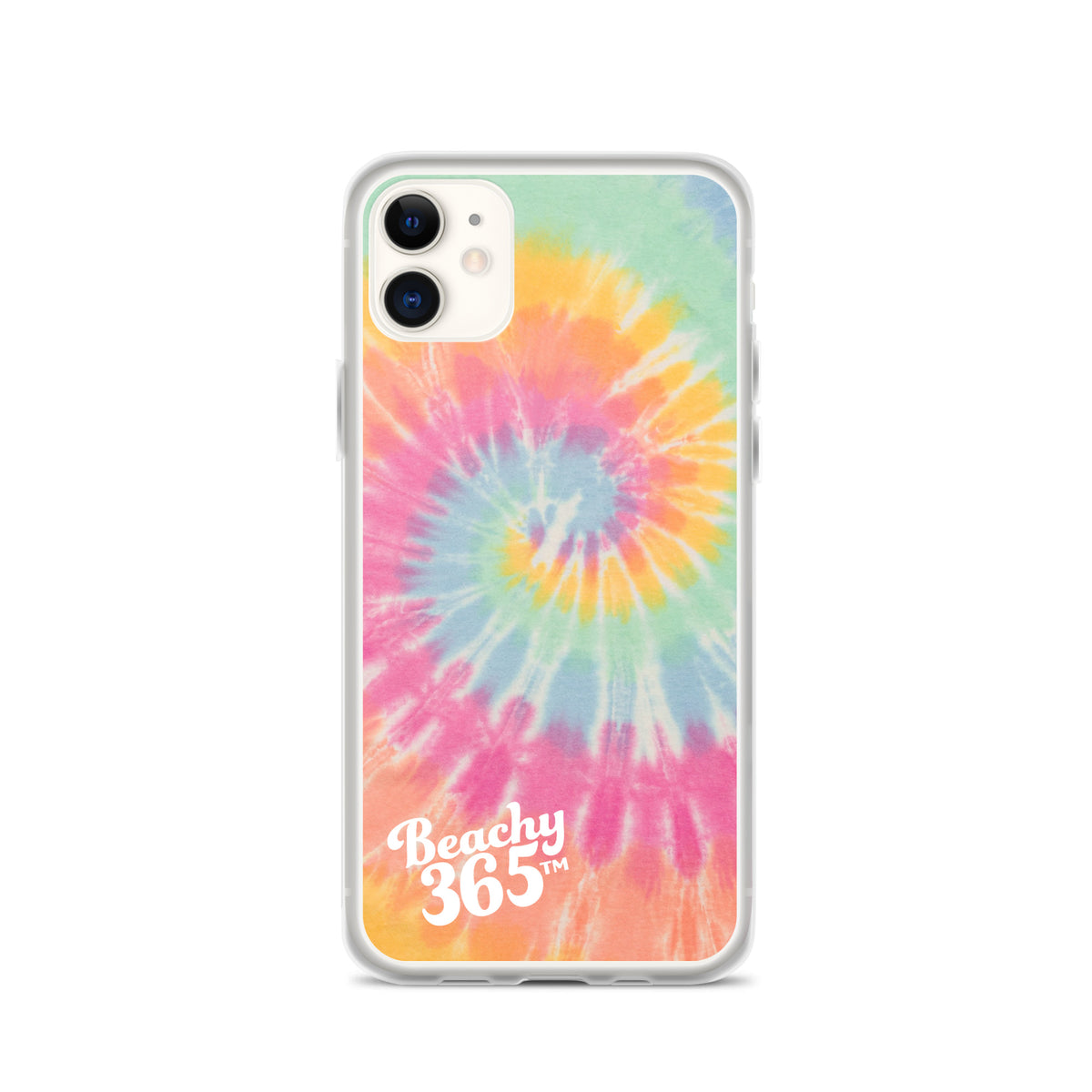 Sherbet Rainbow Tie-Dye iPhone Case