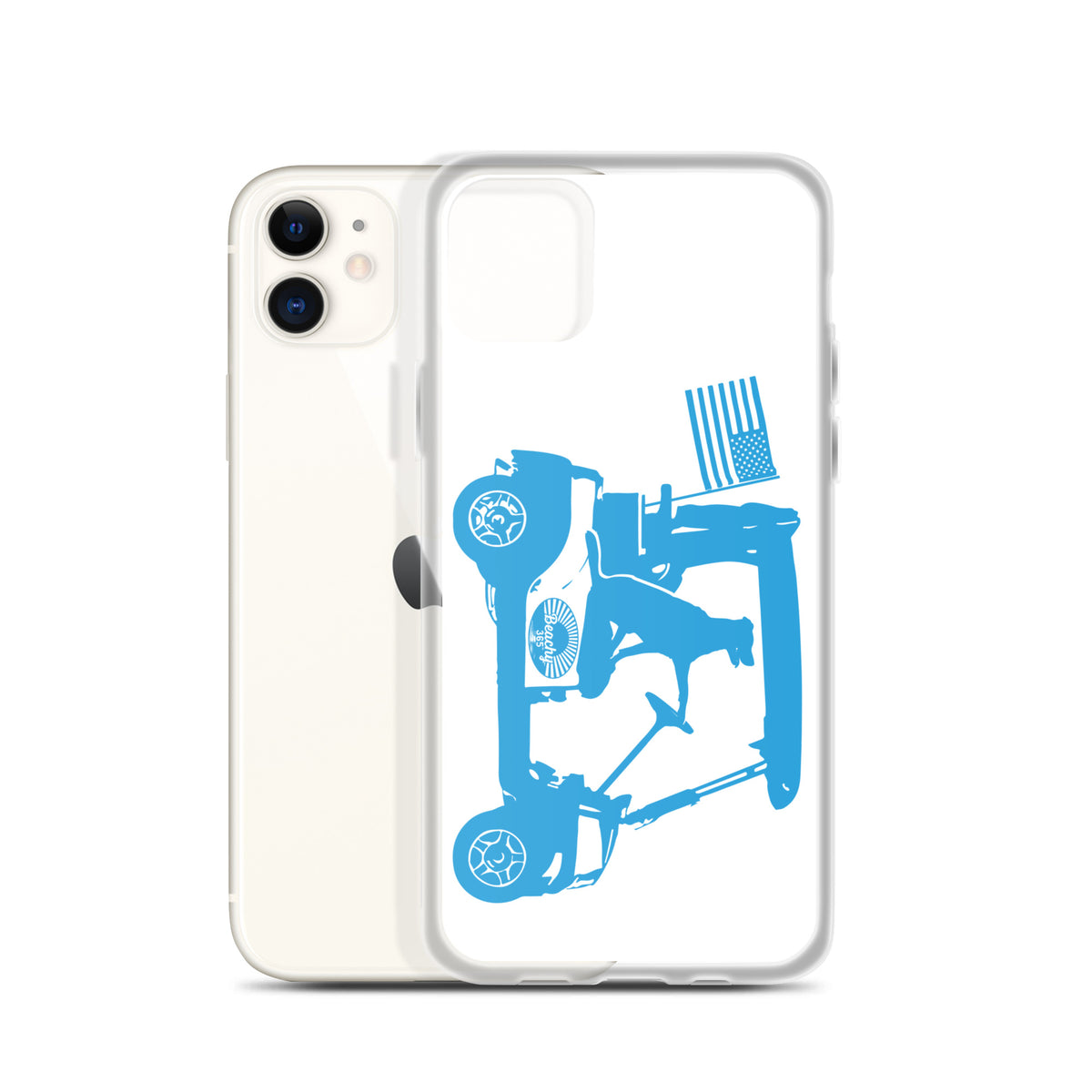 Golf Cart Dog iPhone Case