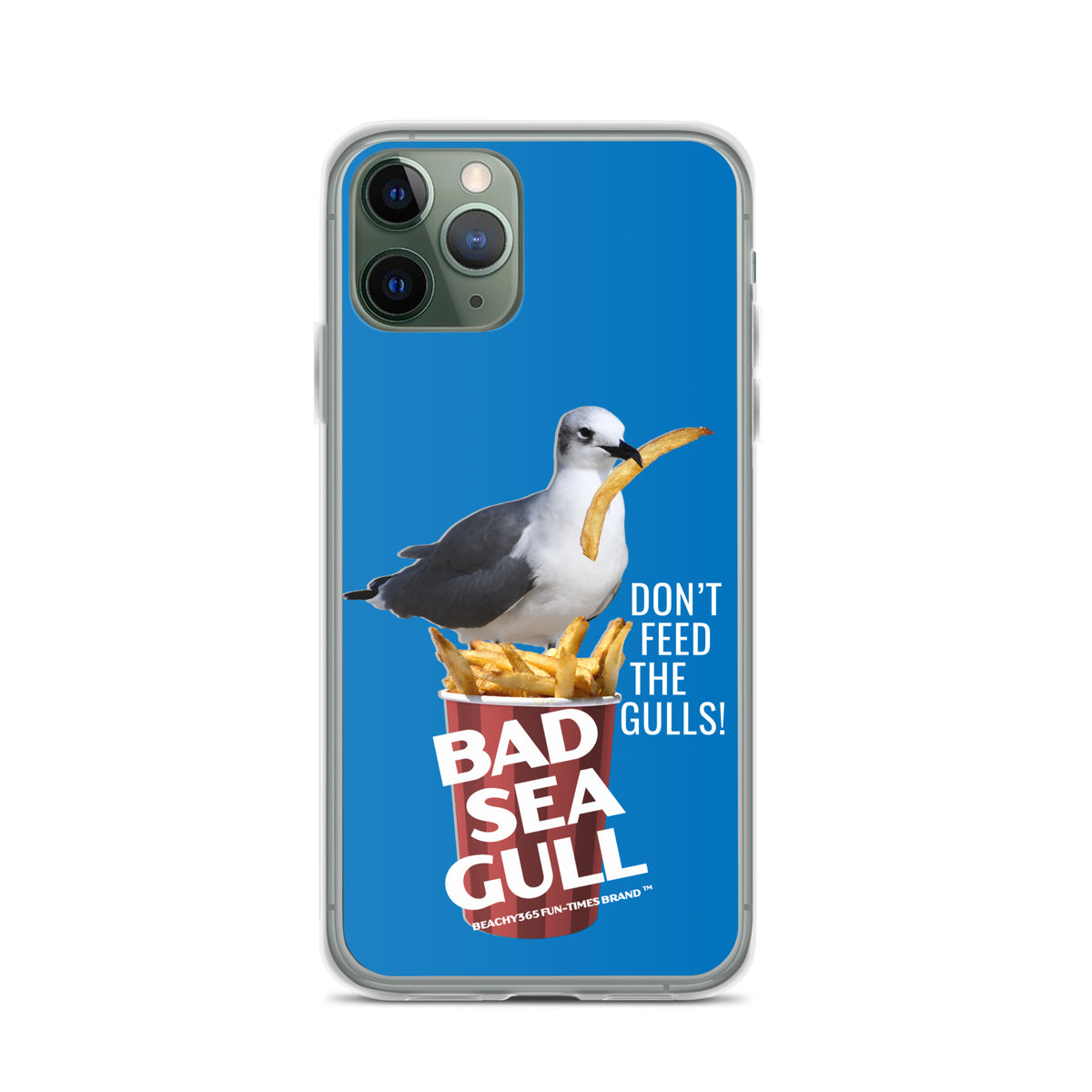 Bad Seagull Jumbo Fries iPhone Case