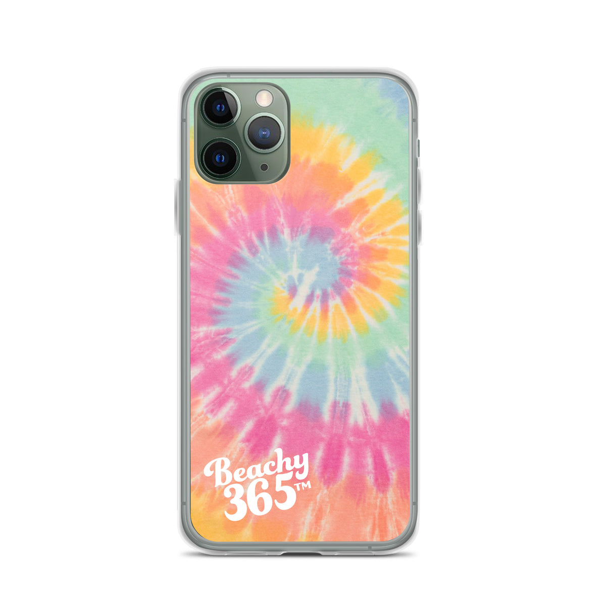 Sherbet Rainbow Tie-Dye iPhone Case