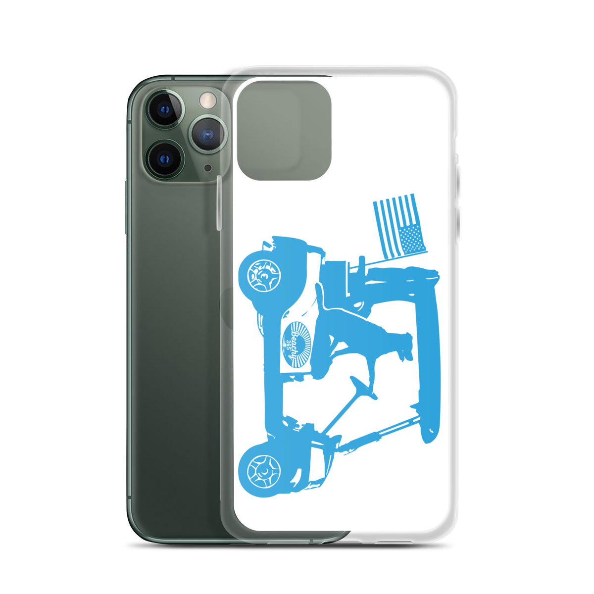 Golf Cart Dog iPhone Case