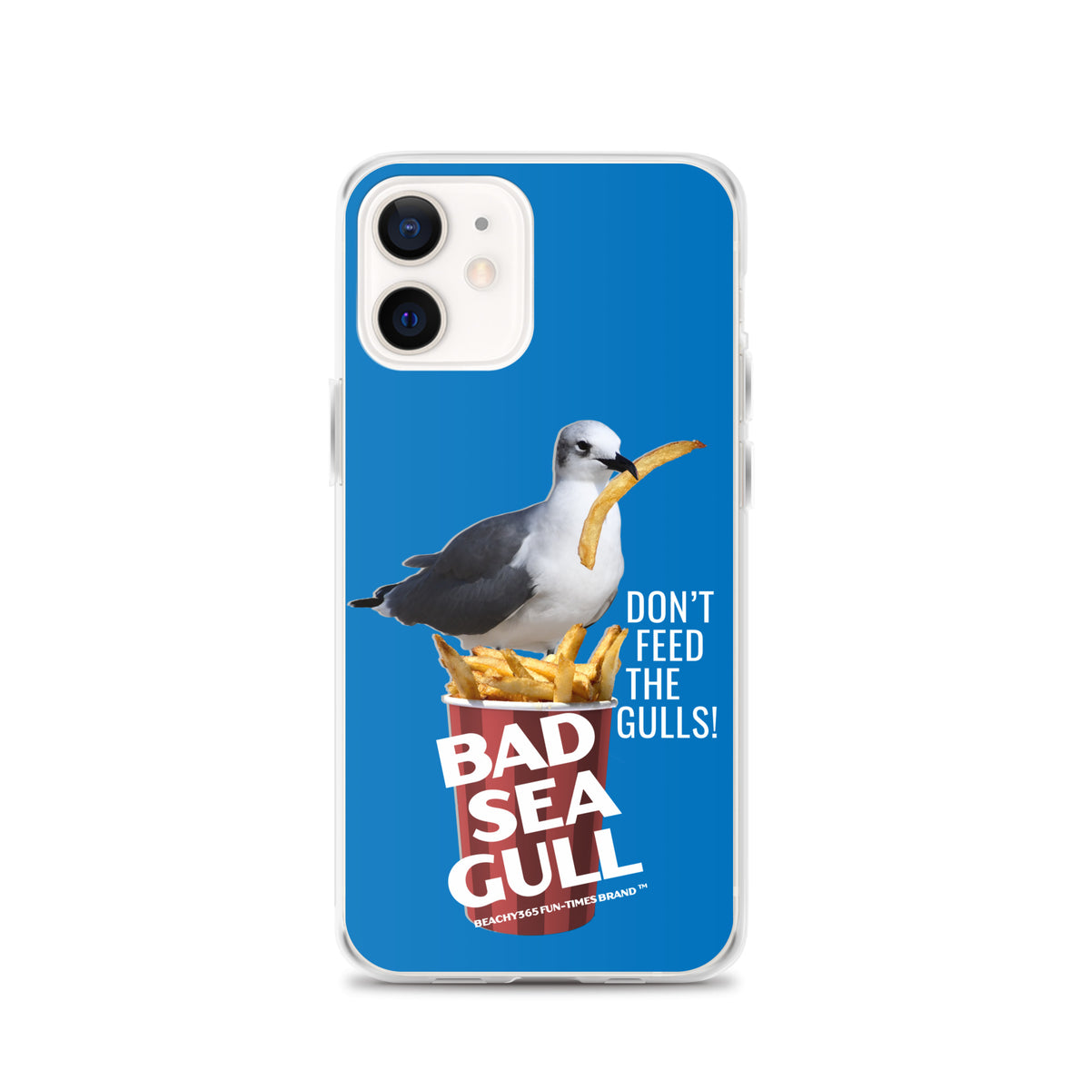 Bad Seagull Jumbo Fries iPhone Case