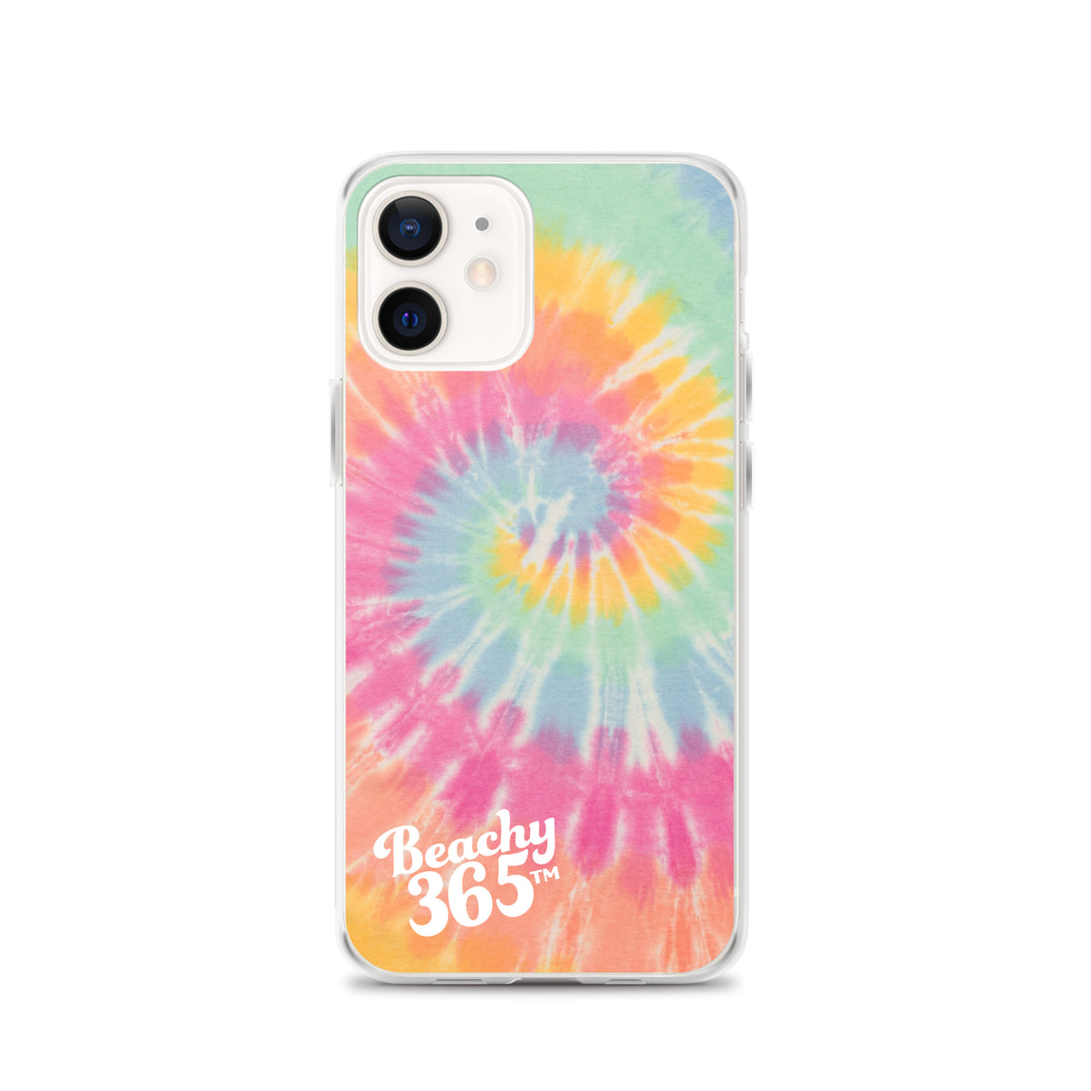 Sherbet Rainbow Tie-Dye iPhone Case