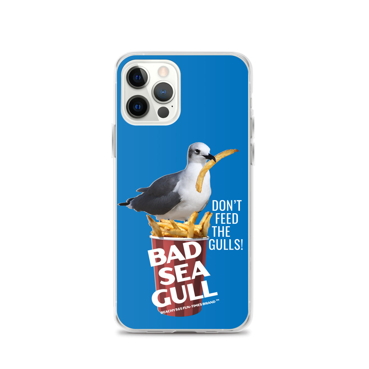 Bad Seagull Jumbo Fries iPhone Case