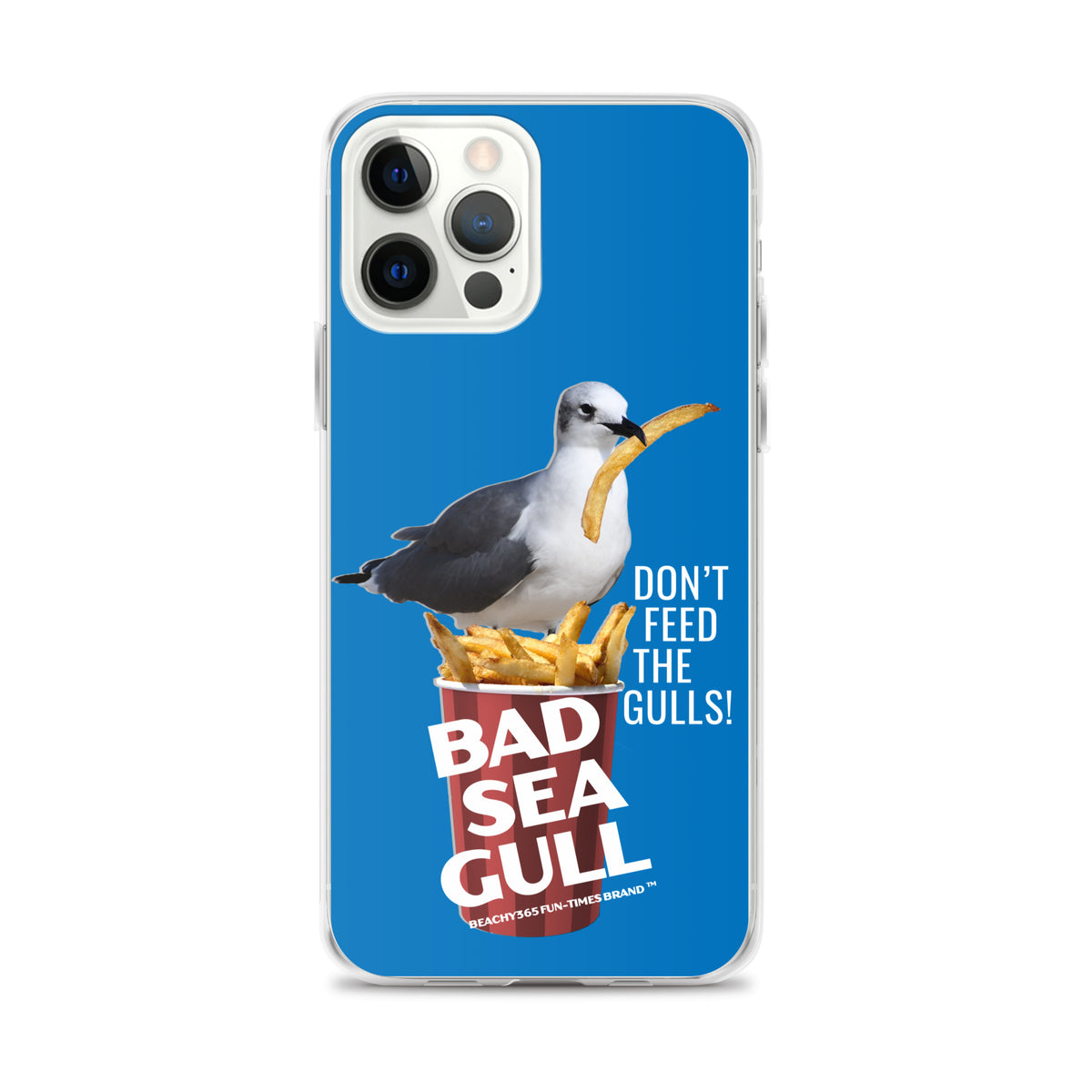 Bad Seagull Jumbo Fries iPhone Case