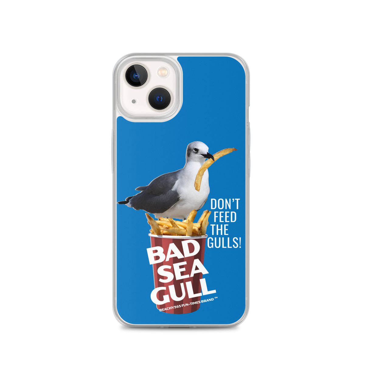 Bad Seagull Jumbo Fries iPhone Case