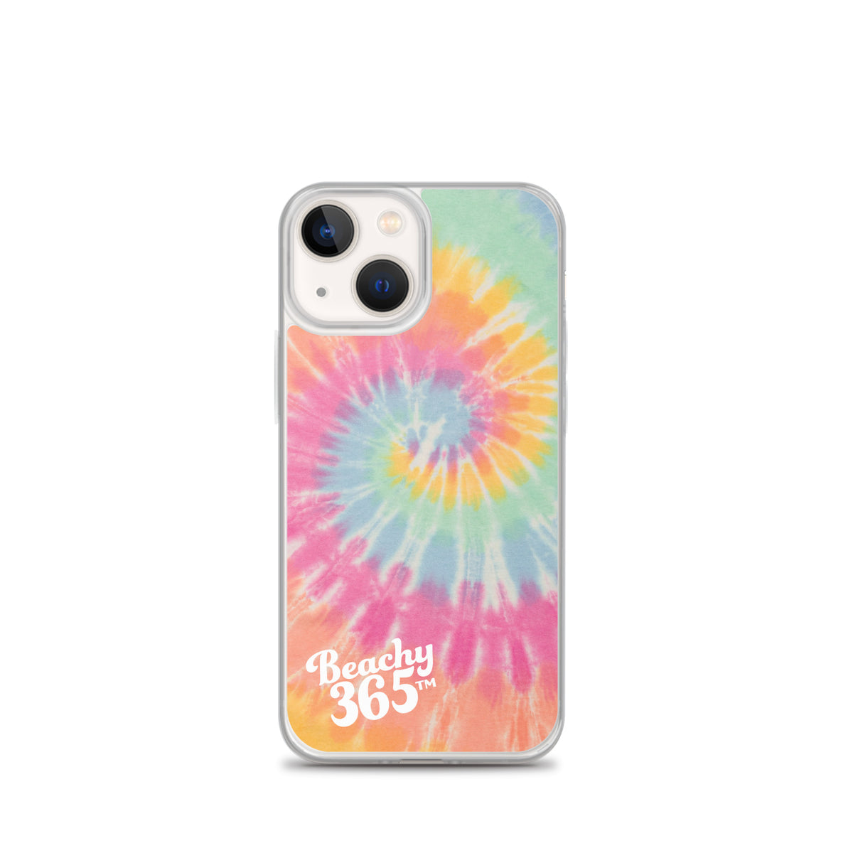 Sherbet Rainbow Tie-Dye iPhone Case