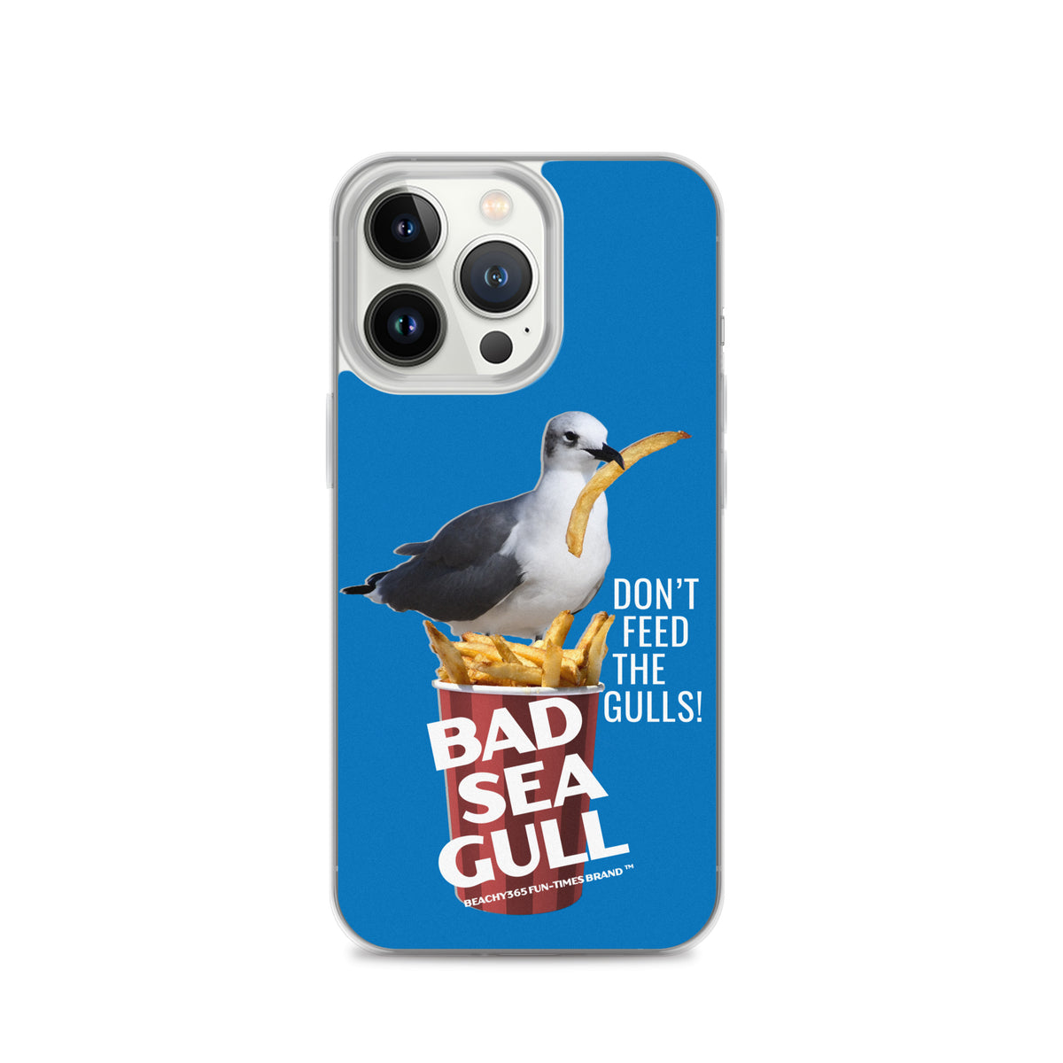 Bad Seagull Jumbo Fries iPhone Case