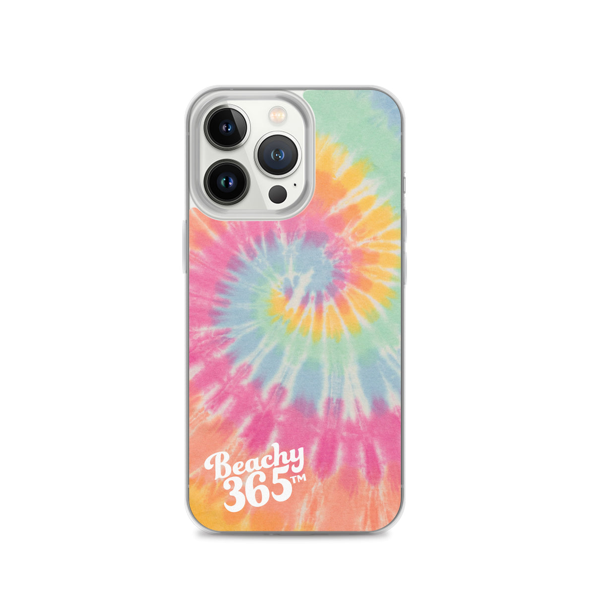Sherbet Rainbow Tie-Dye iPhone Case