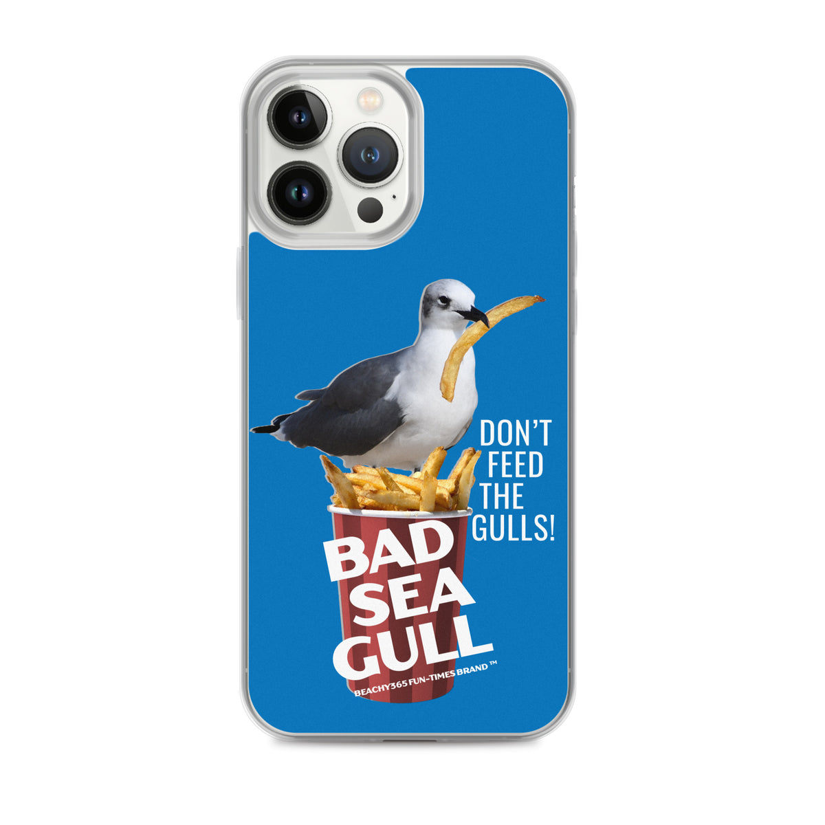 Bad Seagull Jumbo Fries iPhone Case