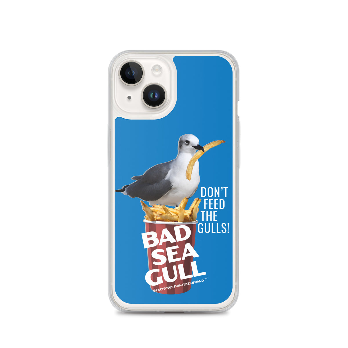 Bad Seagull Jumbo Fries iPhone Case