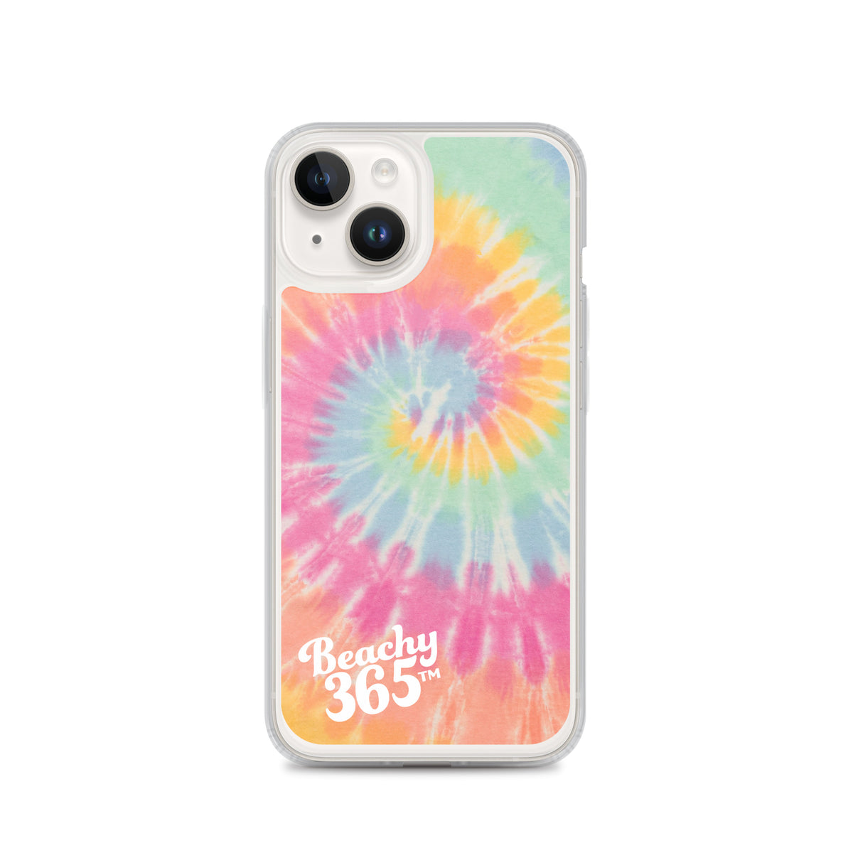 Sherbet Rainbow Tie-Dye iPhone Case