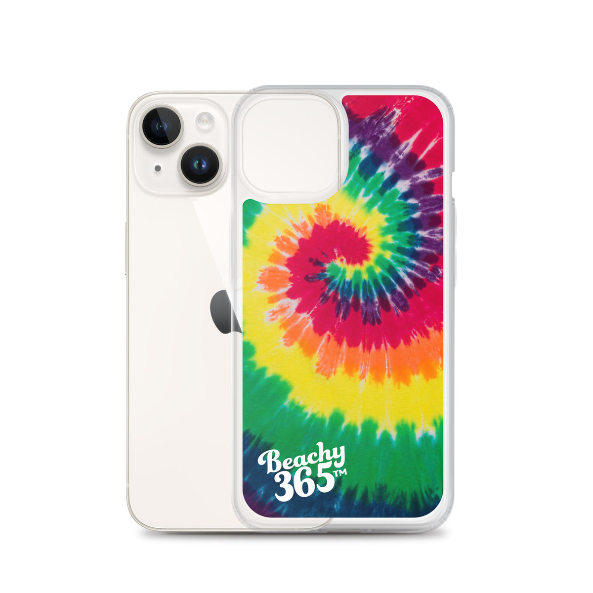Rainbow Tie-Dye iPhone Case