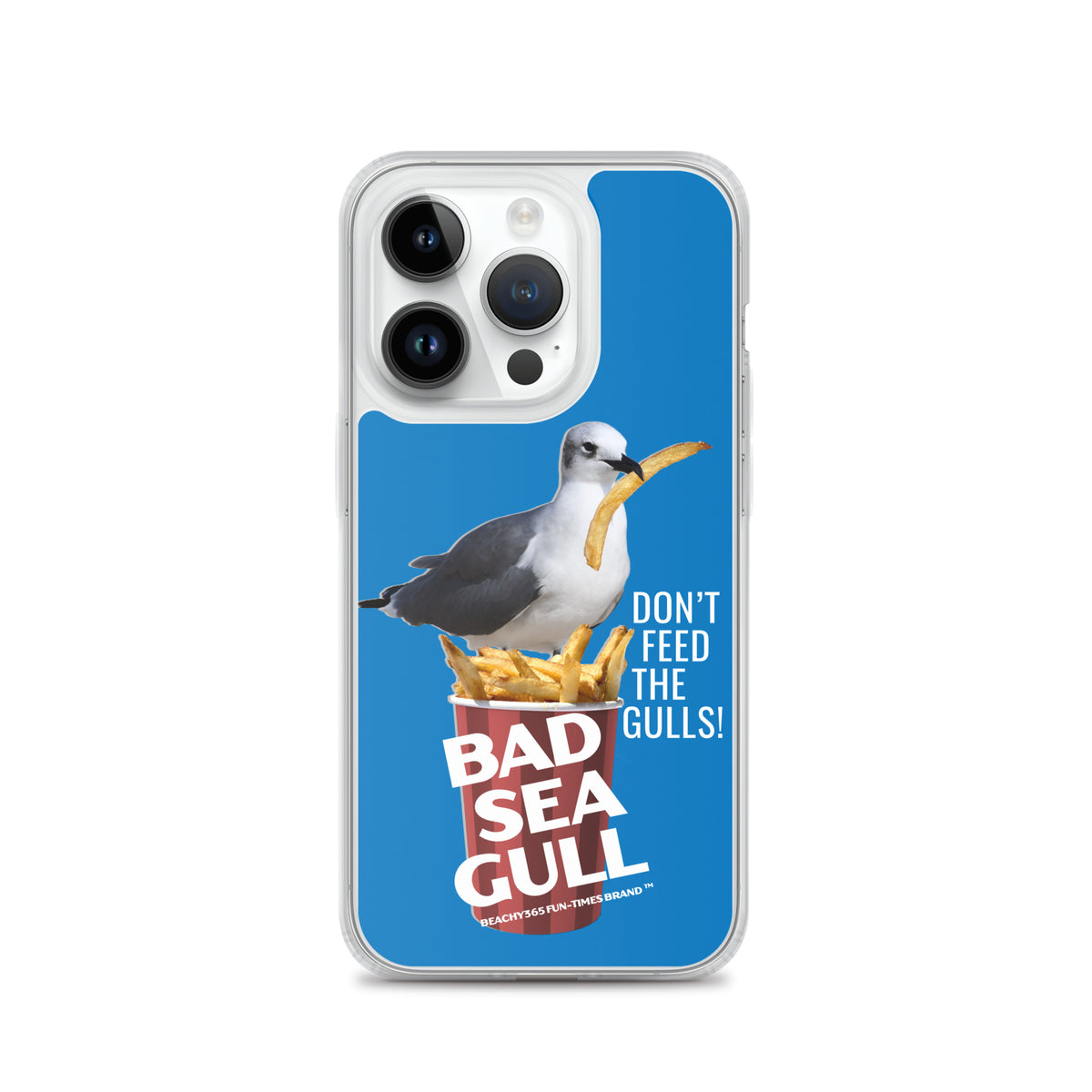 Bad Seagull Jumbo Fries iPhone Case