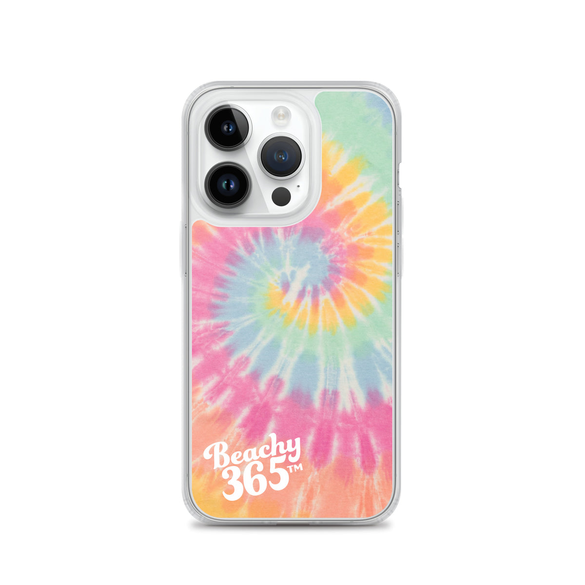 Sherbet Rainbow Tie-Dye iPhone Case