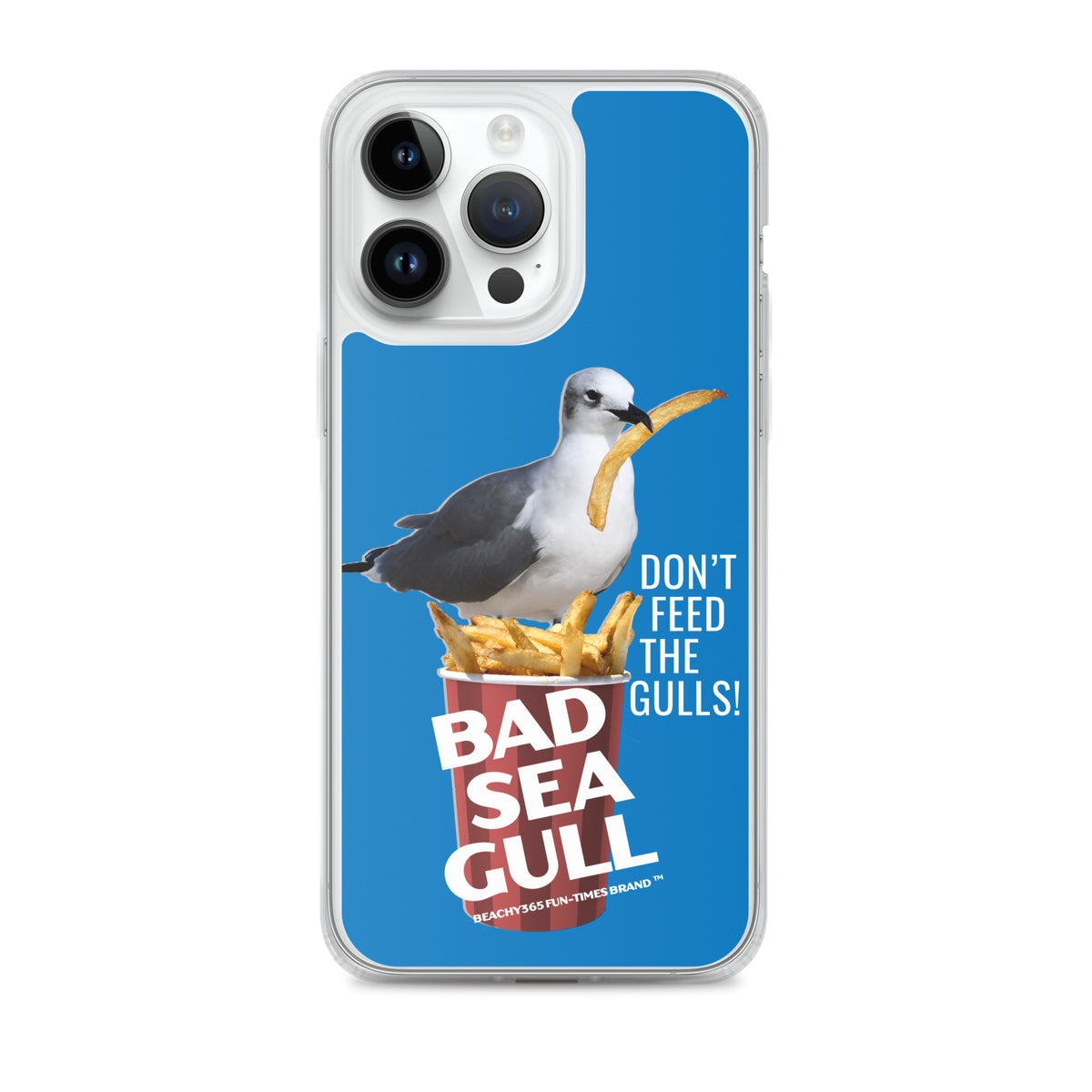 Bad Seagull Jumbo Fries iPhone Case