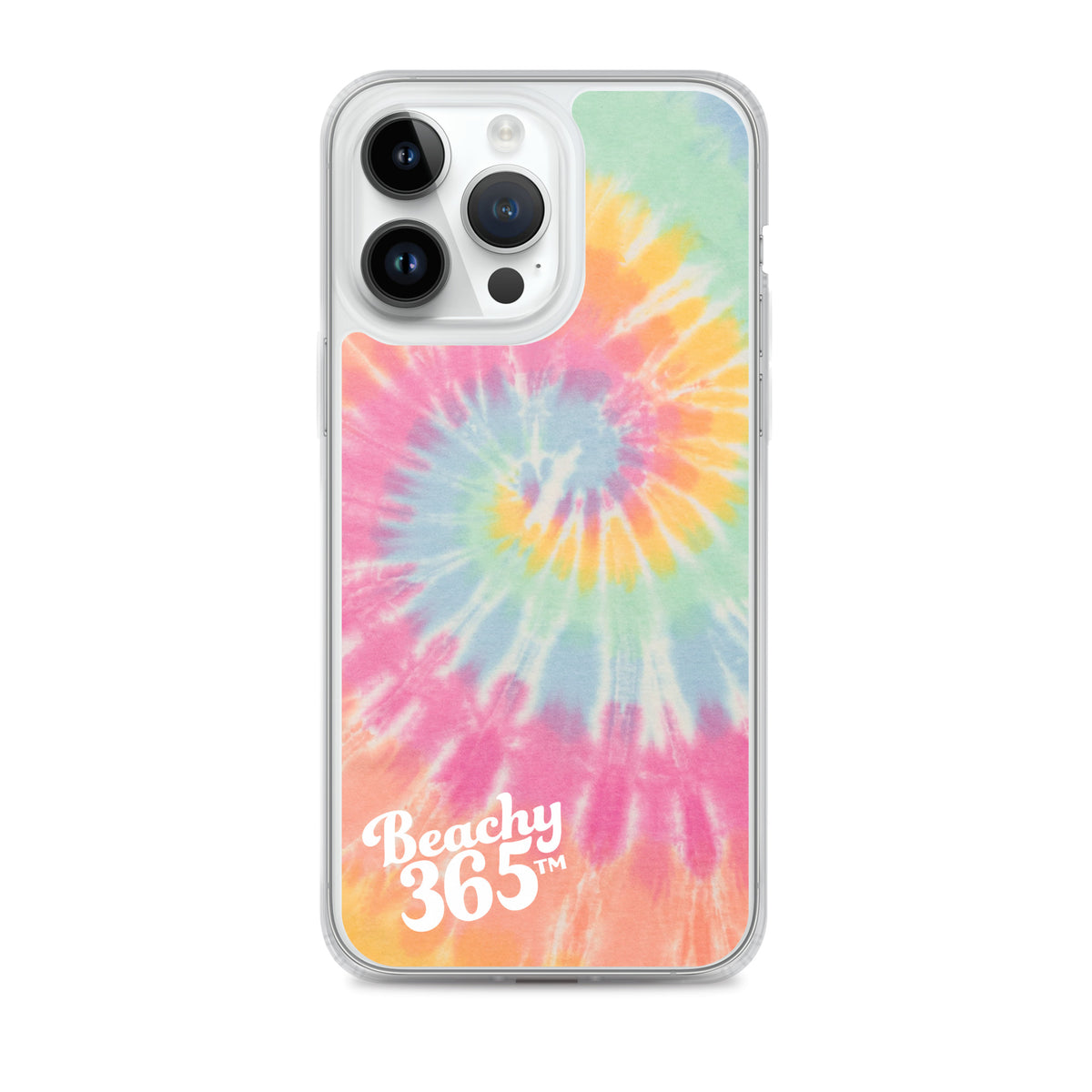 Sherbet Rainbow Tie-Dye iPhone Case